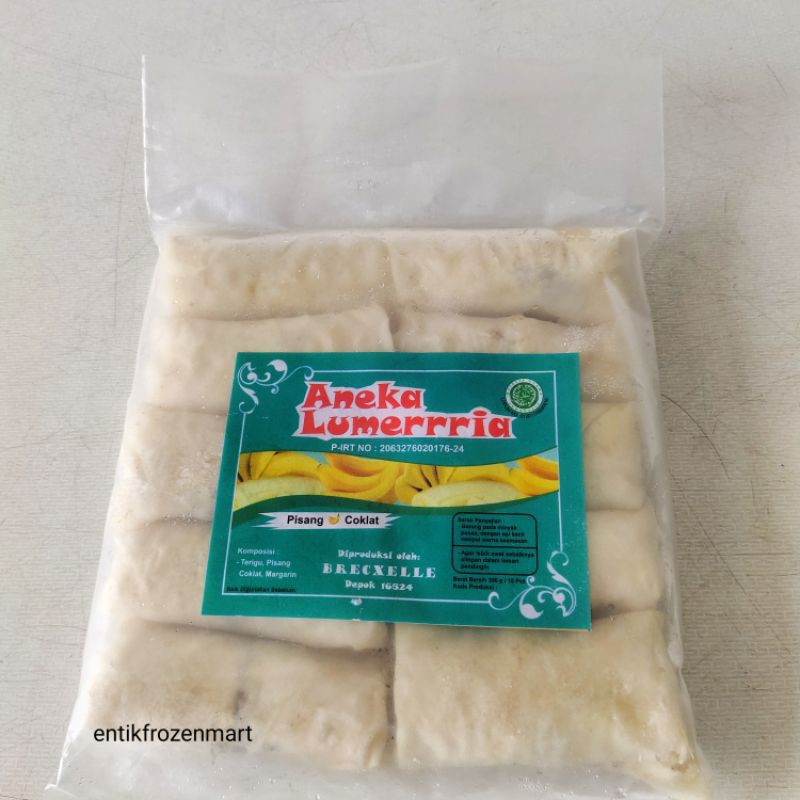 

Pisang Lumeria / Pisang Lumer Cokelat Brecxelle / Entik Frozen Palembang