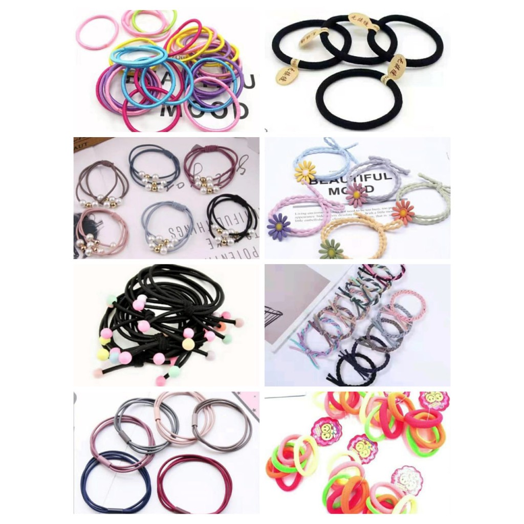 New Arrival Ikat Rambut Gelang Multifungsi Import Korean New Arrival Ikat Rambut Gelang Multifungsi Import Korean