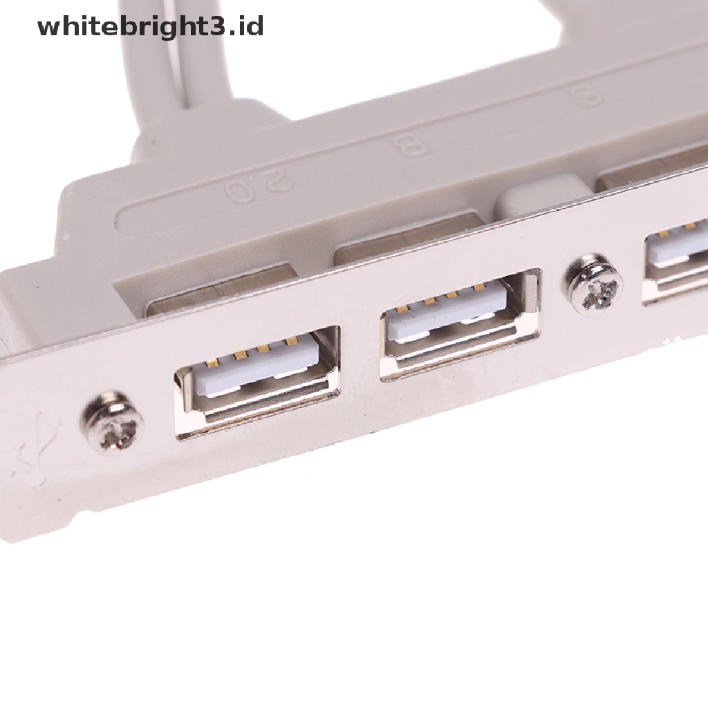 (whitebright3.id) Kabel Extension 4 Port USB 2.0 Ke 9 Pin Untuk Panel PC