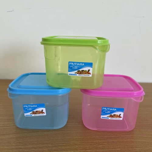 Toples kotak Kue Kering / Toples Warna Kue / Toples Bumbu Toples Serbaguna 500ml / Toples 800ml / Toples 1 Liter