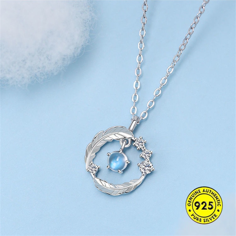 Kalung Dengan Liontin Moonstone Untuk Wanita