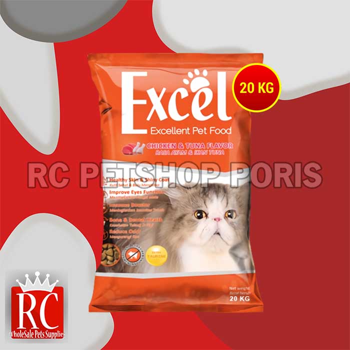 Makanan Kucing / Cat Food Excel 20 kg