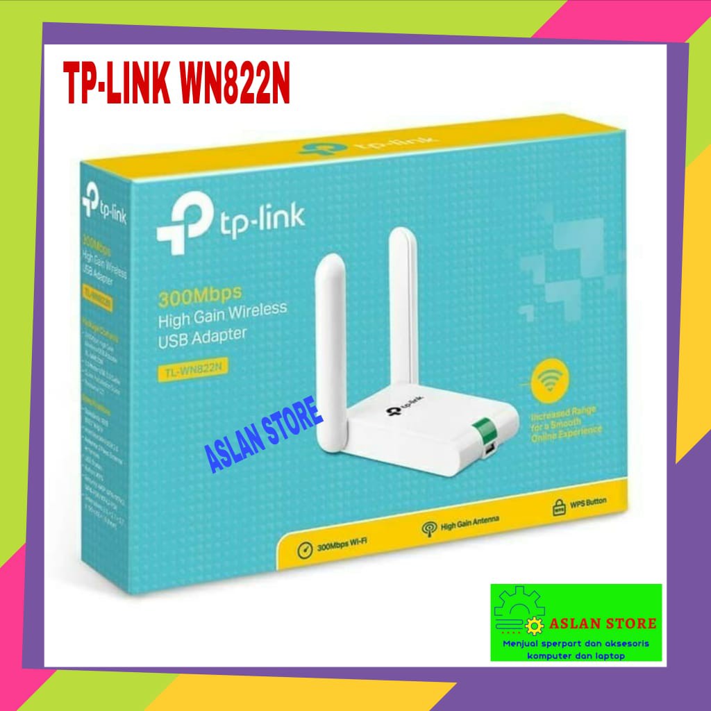 TP-Link TL-WN822N 300Mbps High Gain Wireless USB Adapter TP Link TL WN 822 N USB Wifi