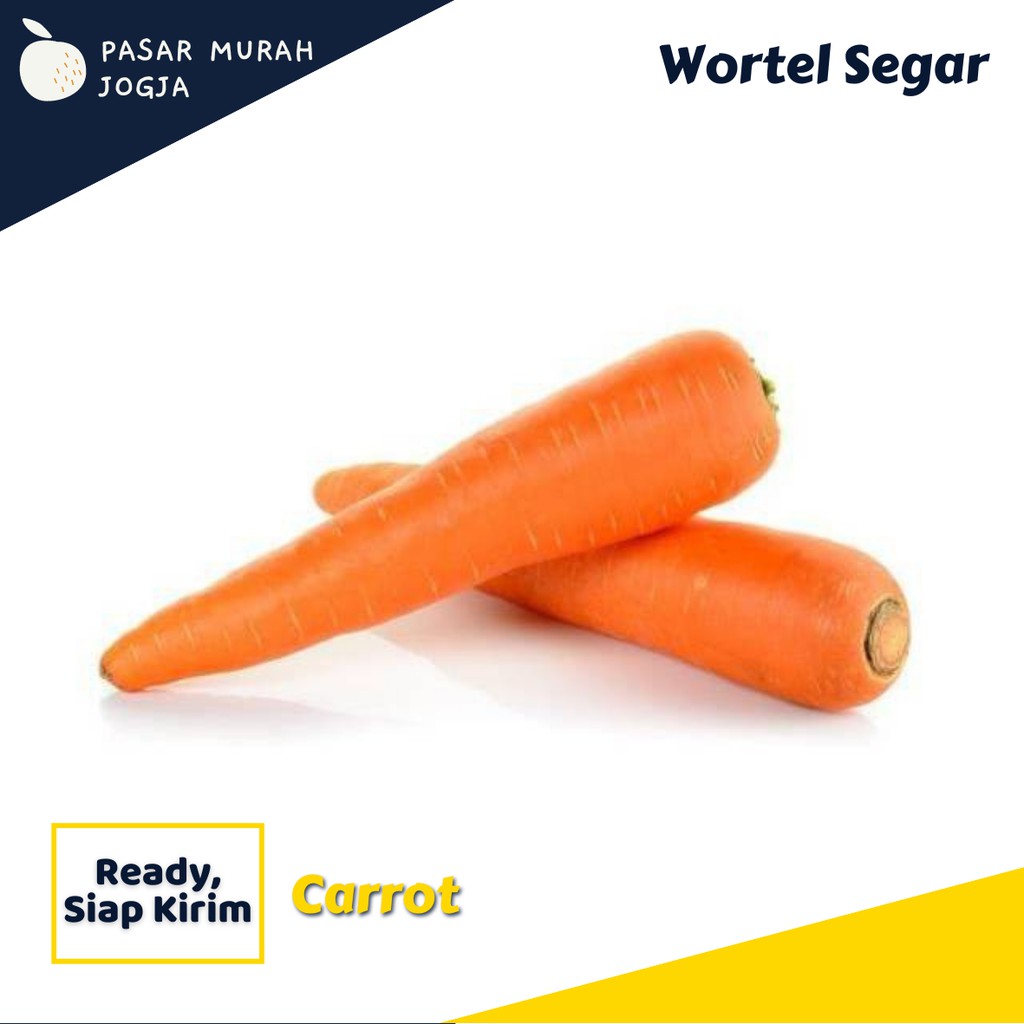 

Wortel 250-500gr Sayur Segar Sayuran Fresh Pasar Murah Jogja