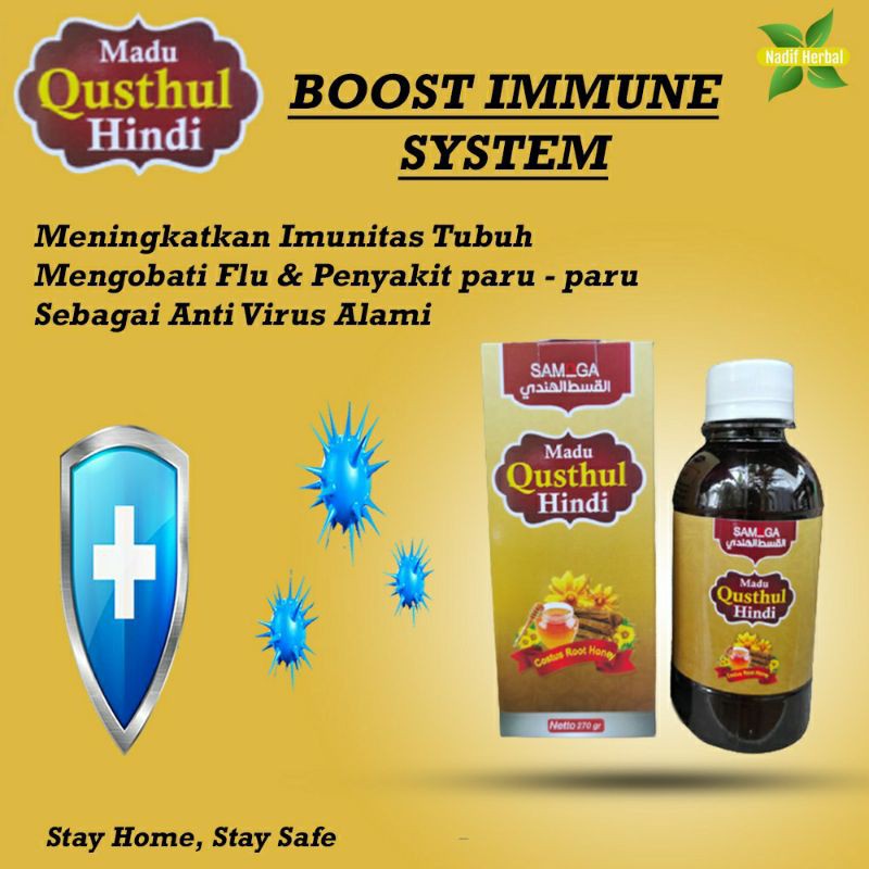Madu Qusthul Hindi 270 gram - Qustul Hindi - Qist Al Hindi Madu Original Murah