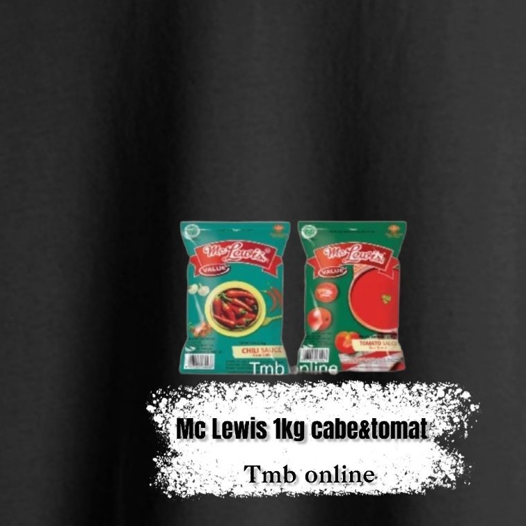 

Mc Lewis saos cabe & saos tomat 1kg