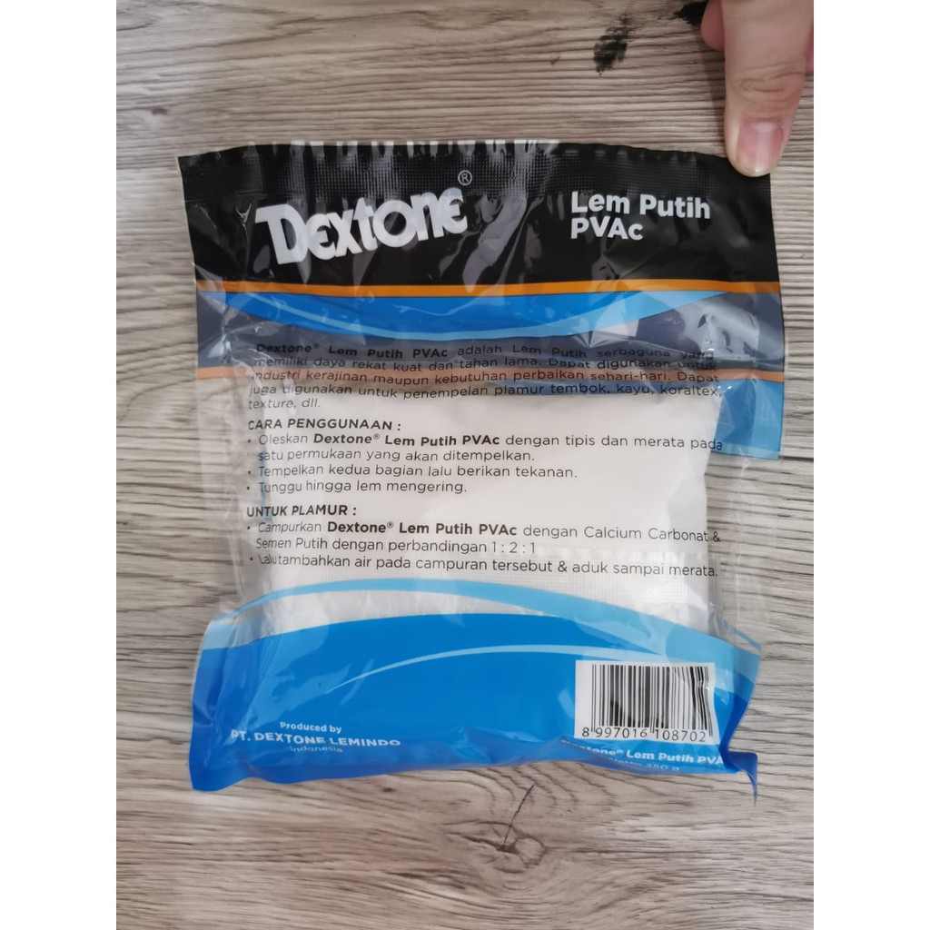 Lem Putih DEXTONE PVAc Plamu Kayu 350 Gr