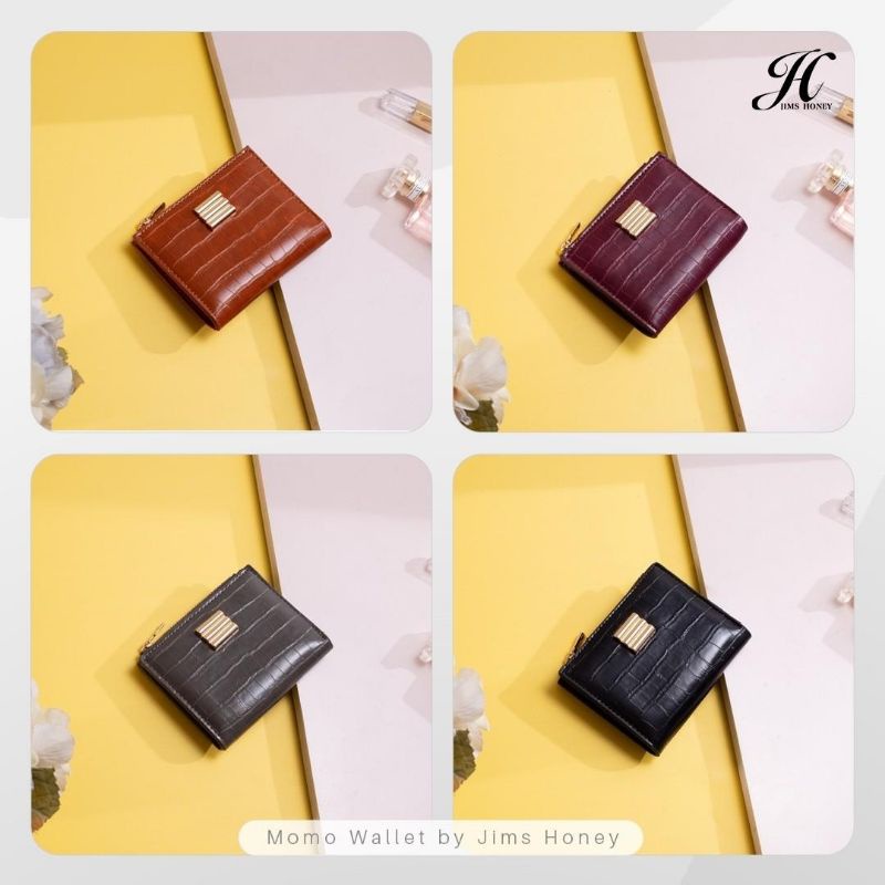 DOMPET LIPAT WANITA UNIK CANTIK LUCU KECIL IMUT JIMS HONEY JH MOMO WALLET KADO ULTAH ANNIVERSARY PACAR ISTRI CEWEK PEREMPUAN UNIK ELEGANT CANTIK MURAH FEMINIM PROMO DISKON DOMPET CROCO CEWEK KECIL IMUT