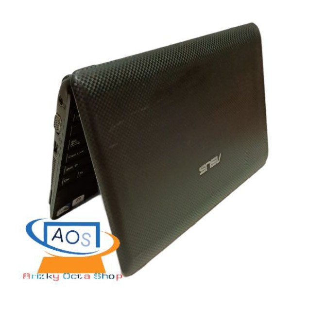 Notebook/netbook Asus bekas - second - seken - ram 2gb hdd 160gb webcam warna hitam