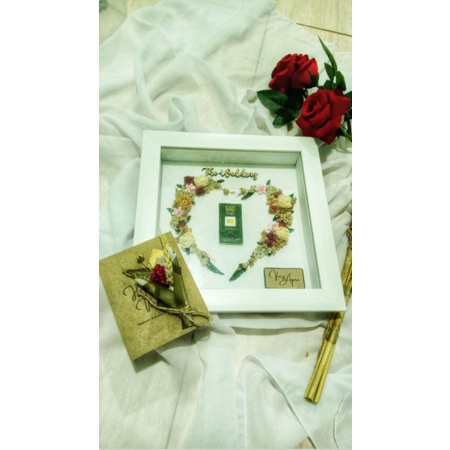 Flower Frame | Mahar Frame | Gift | Wedding | Birthday