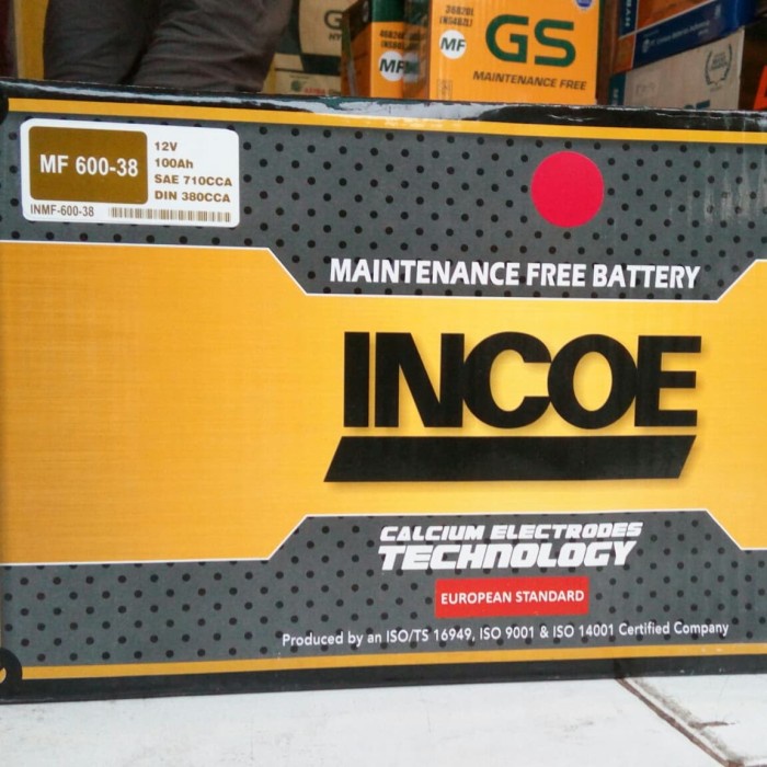 {BEKAS} Aki Accu Kering 100 AH BMW Mercy Captiva Diesel Incoe Din MF 60038 Berkualitas