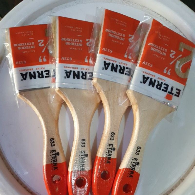 

kuas Tembok, kayu dan Besi Eterna "2½ (2.5 inch), Paint Brush