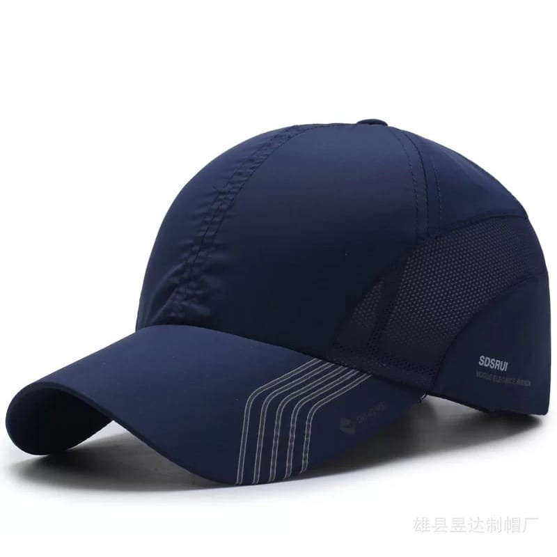 Topi Baseball Cap Outdoors Pria Wanita Quick Drying Hat Topi SDSRUI