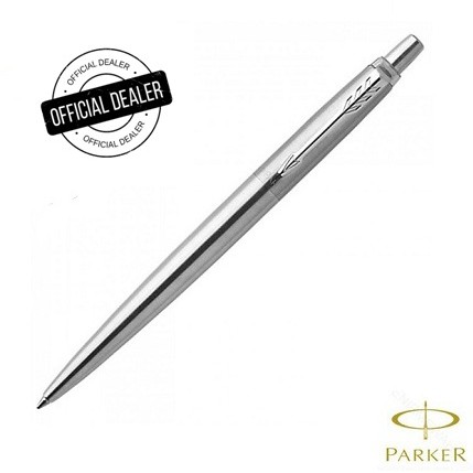 

Pulpen PARKER JOTTER SS Stainless Steel Chrome Trim BallPoint Original