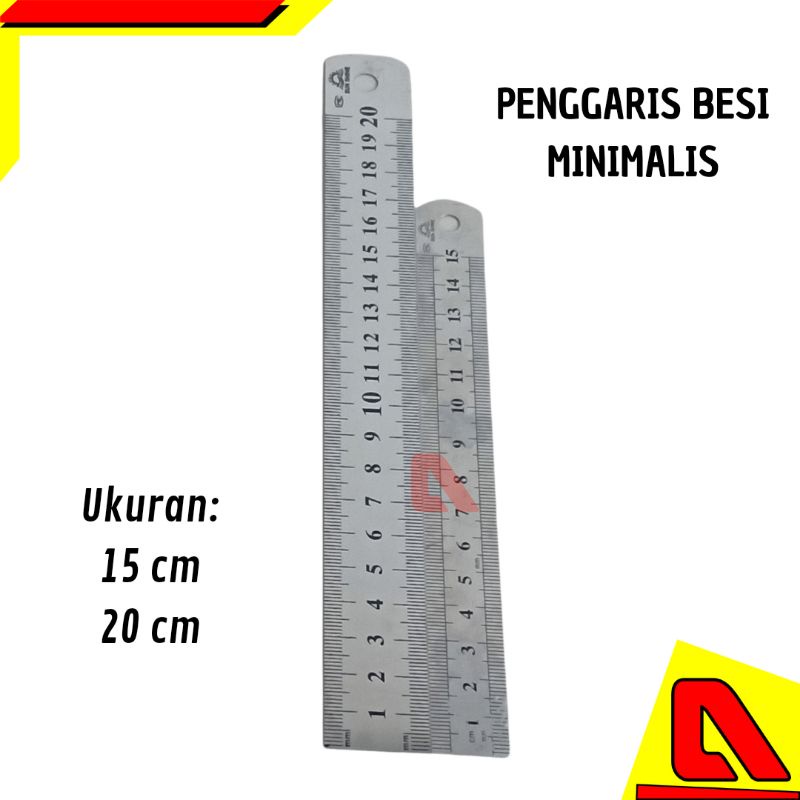 

PENGGARIS BESI 15CM PENGGARIS BESI 20CM PENGGARIS MINIMALIS PENGGARIS STAINLESS SUN SHINE 15CM 20CM ECER MURAH