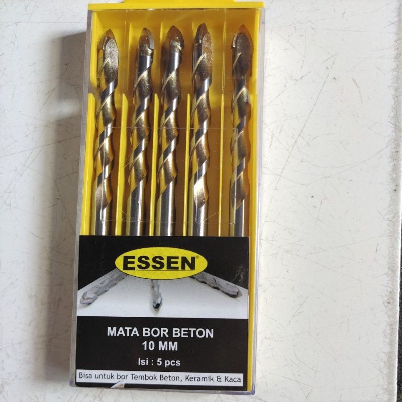 mata bor multifungsi 10mm Essen/ mata bor serbaguna Essen 10mm / mata bor kaca 10mm essen