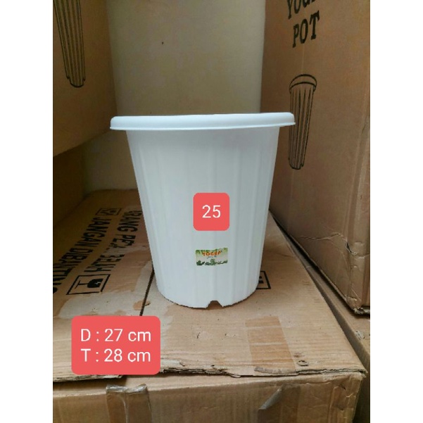 Pot YOGAP 25 Pot Tinggi GROSIR