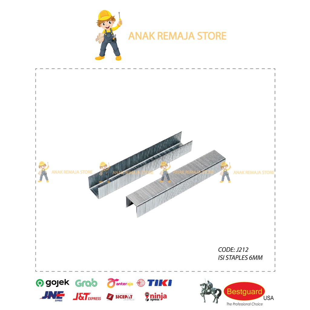 

Bestguard Staples 6mm