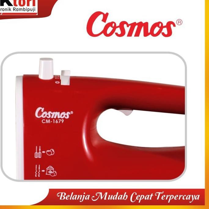 Trend Kekinian COSMOS CM-1679 / MIXER HAND COSMOS CM1679 / HAND MIXER COSMOS CM1679 / MIXER COSMOS C