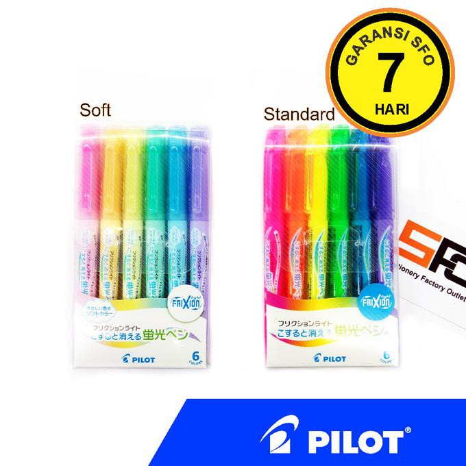 

Erasable Highlighter Pilot Frixion Light isi 6 - Standard
