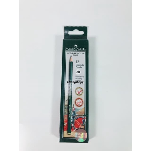 

Aman Pensil Faber Castell 2B Per Kotak Bergaransi