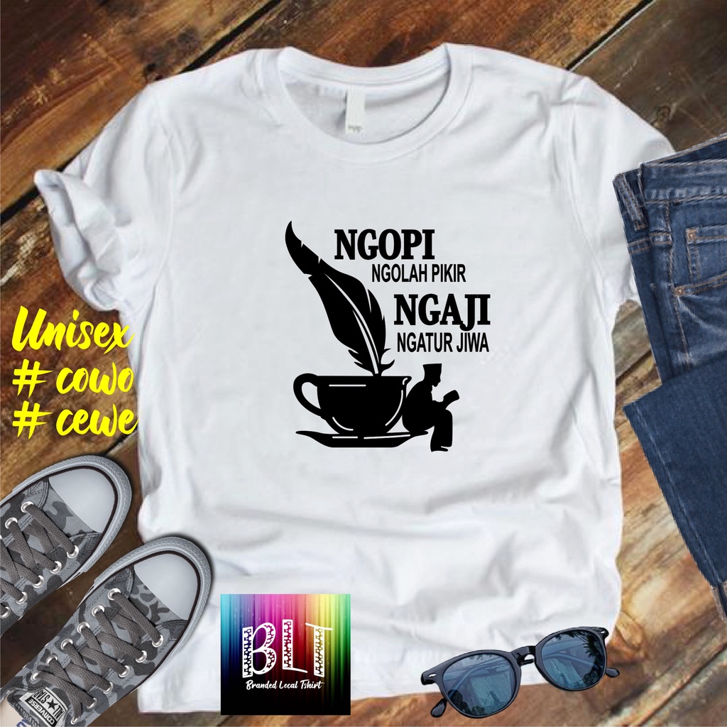 Cod Diskon Promo /Kaos Santri Ngopi Dan Ngaji/KAOS  Santri Santriwati EKSPRESI/KAOS Dakwah Islam Kaos Pesantren HITS/KAOS BANDUNG/KAOS MURAH/KAOS DISTRO