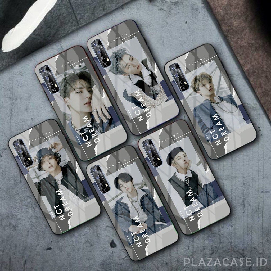 NCT DREAM Softcase Glass [K71] for REALME 7 Y20 A53 REDMI 9C C17 RENO 4 RENO 3 A91 REALME 7i Y50 A73