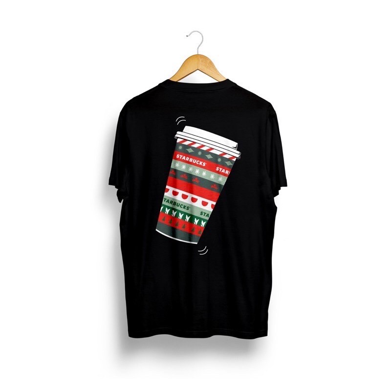 Tshirt Tumbler Tumblr starbucks merry the christmas tall venti grande Tumblr