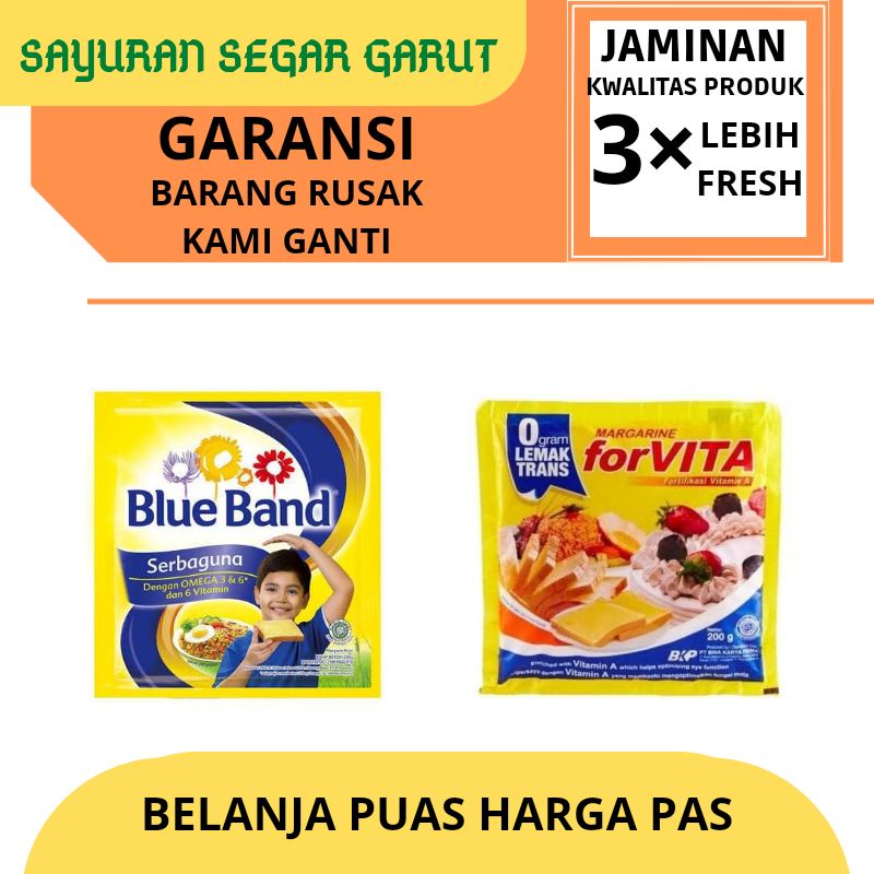 

Margarin Blue Band dan Forvita 200gr