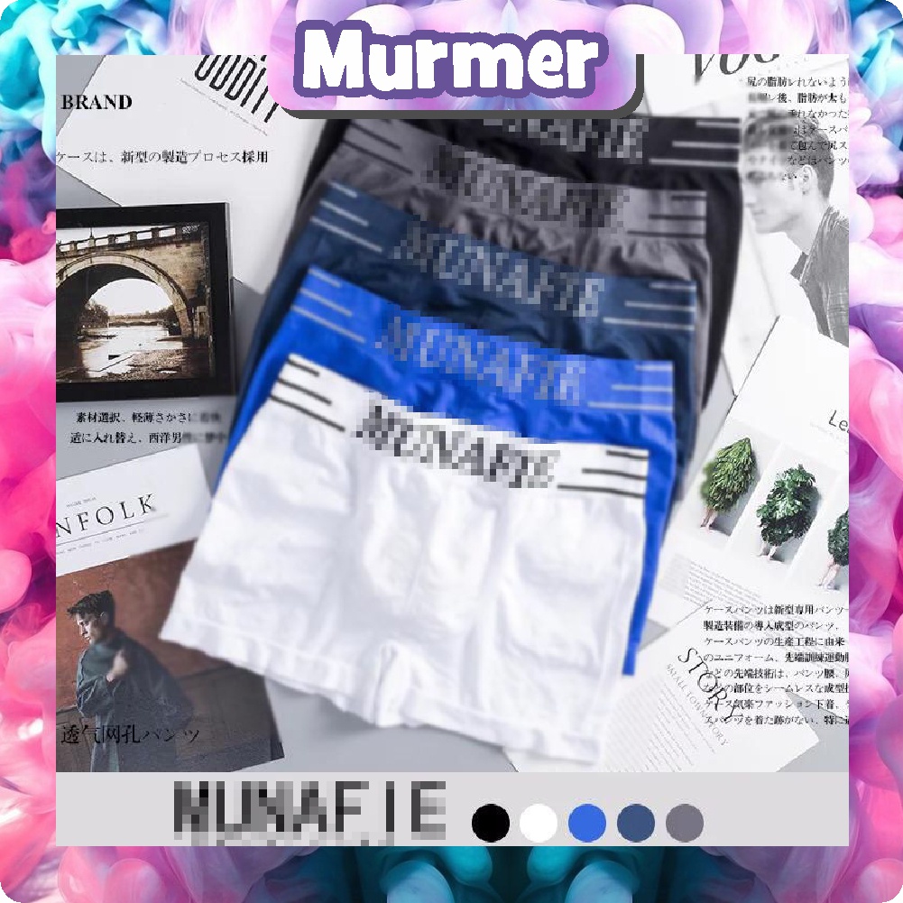 MurmerOfficial B015 CELANA DALAM PRIA nyaman BOXER MUNAFIE MAN UNDERWEAR MEN SEMPAK PRIA IMPORT