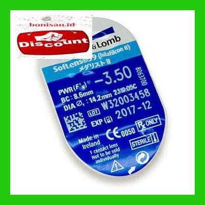 

T6Rgr670- Bausch And Lomb Softlens Bening Transparan Bulanan (Monthly) Sensitif W4Wte5E-
