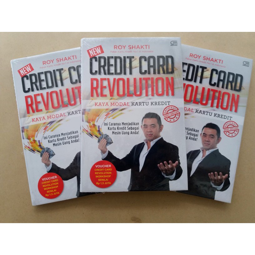 EXCLUSIVE Buku Credit Card Revolution Kaya Modal Kartu Kredit (Hc) by Roy Shakti TERBARU