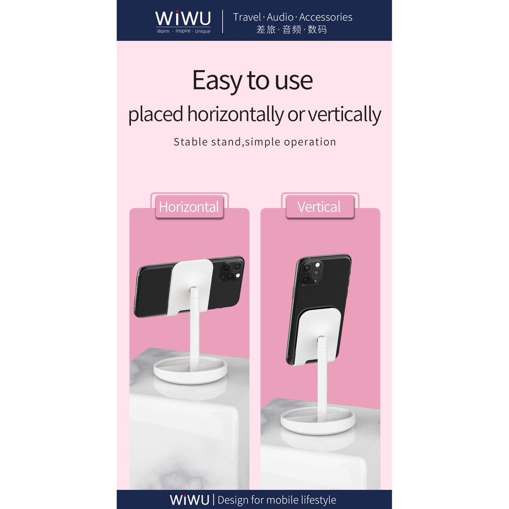 WIWU ZM201 - Mirror Desktop Stand For Phone and Tablet