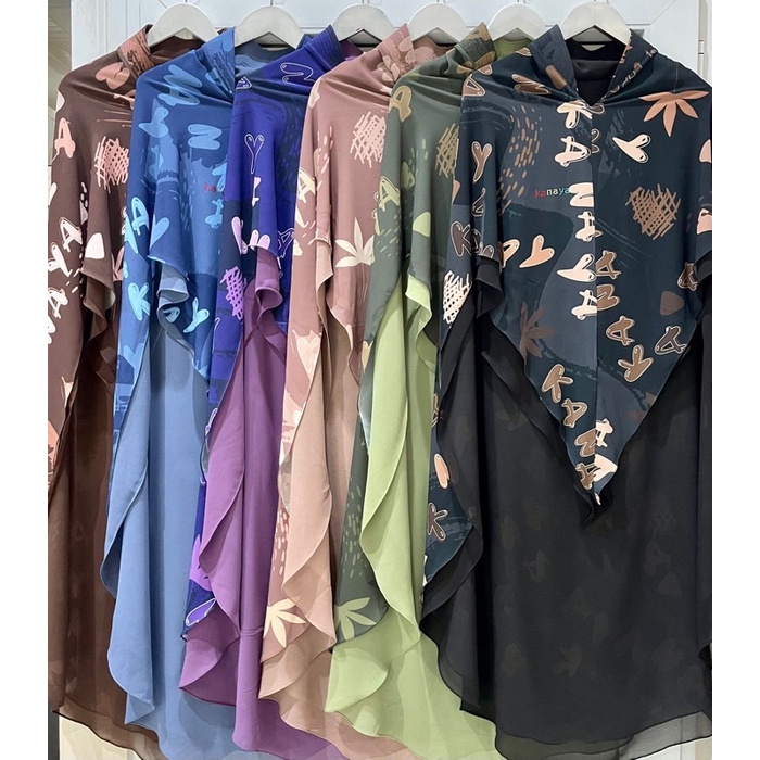 khimar ANJANI PRINTING by Kanaya