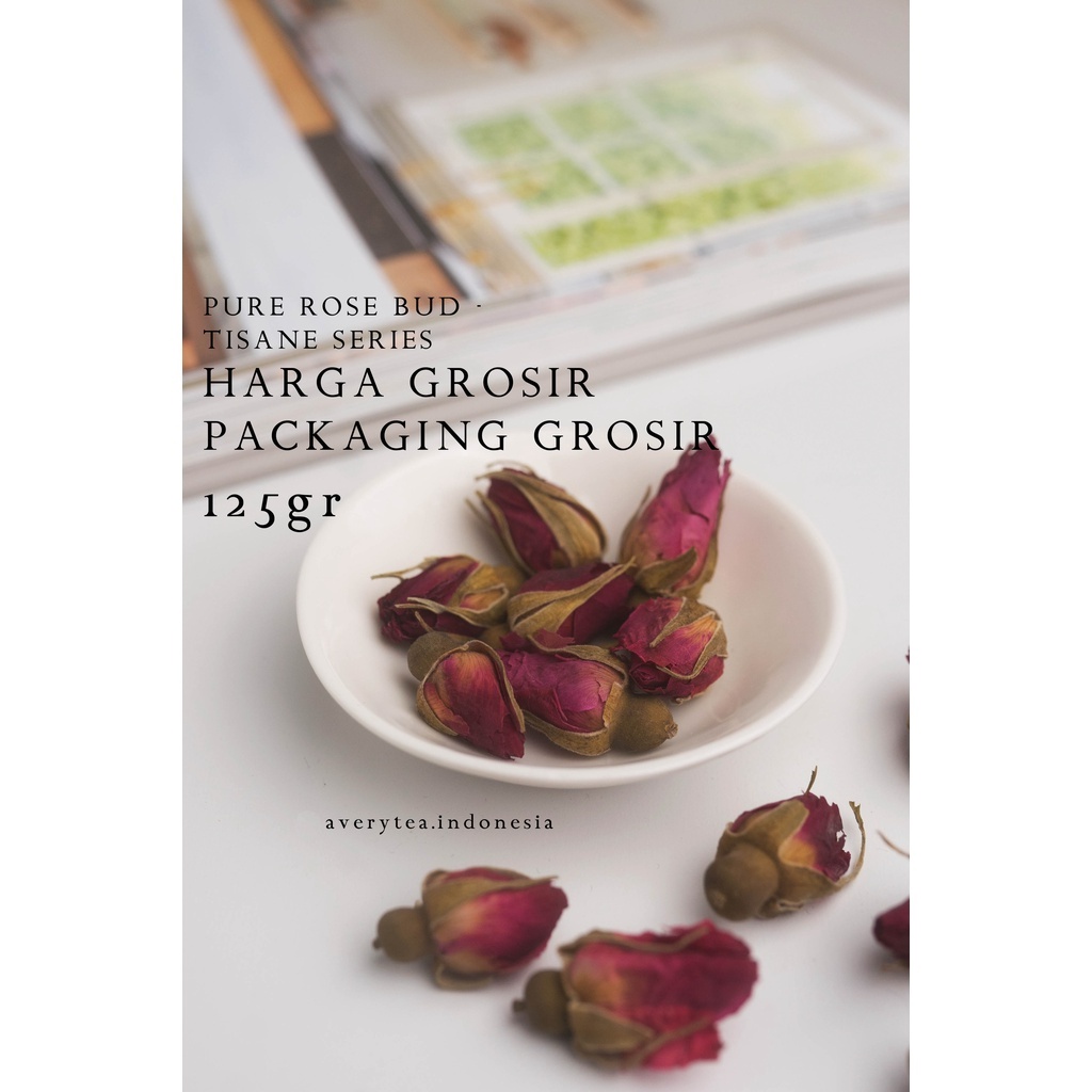 

PURE ROSE BUD/tisane/grosir/125gr