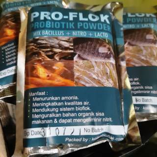 Probiotik Ikan PRO-Flok (proflok) untuk Kolam Bioflok dll