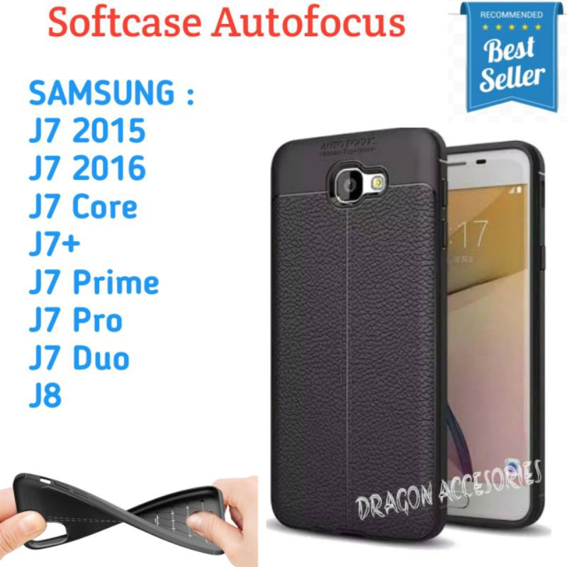 Autofocus J7+ J7 2016 Core Prime Pro Duo J8 Samsung Softcase Silikon Case Kulit Shockproof Casing