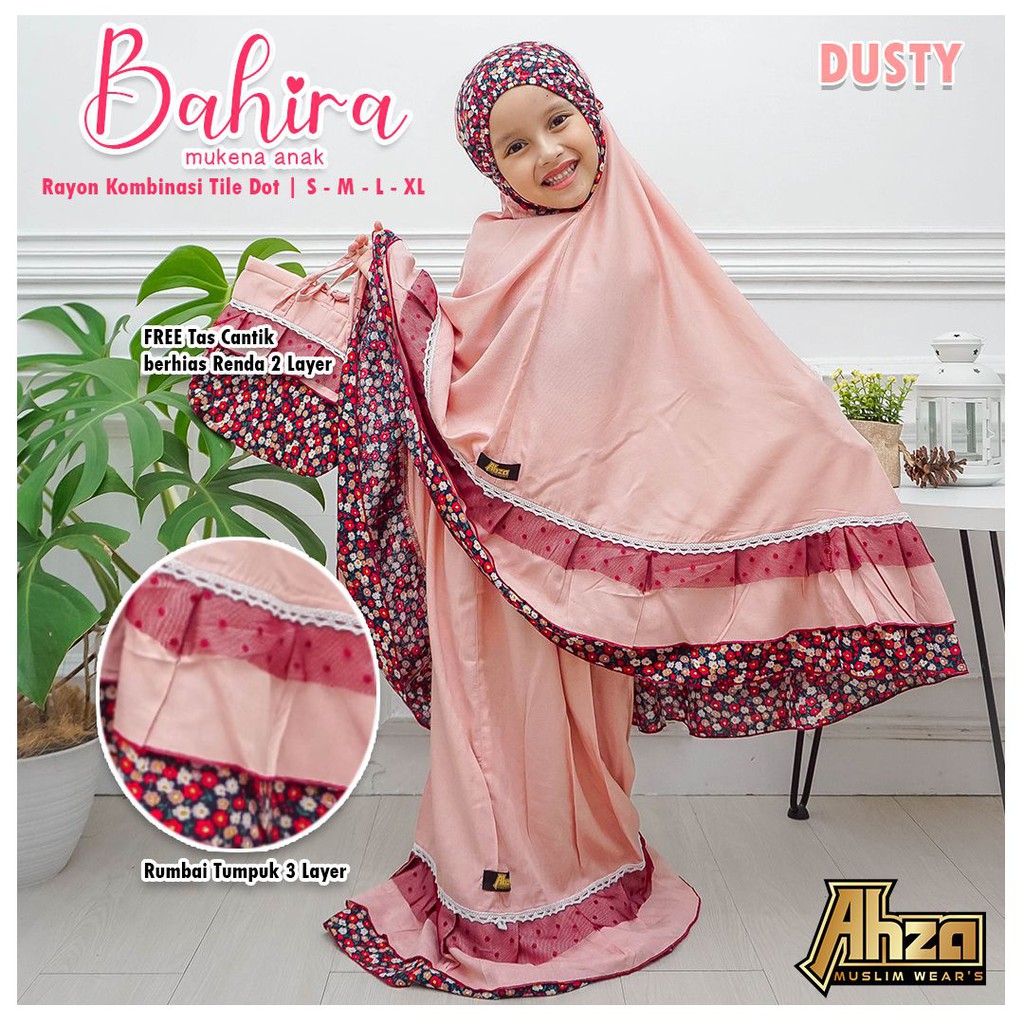 Bahira Kids Mukena Anak by Ahza-3