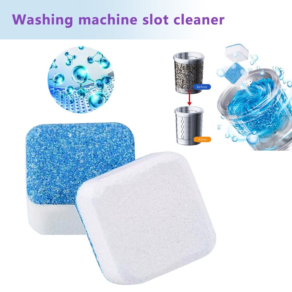 Bersih Mesin Cuci Sabun Penghilang Bau Anti Bakteri Tablet Pembersih Deep Cleaning Washing Machine GSPro