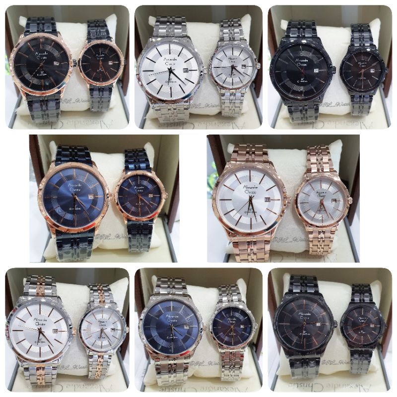 Jam Alexandre Christie AC8348 Pria Wanita