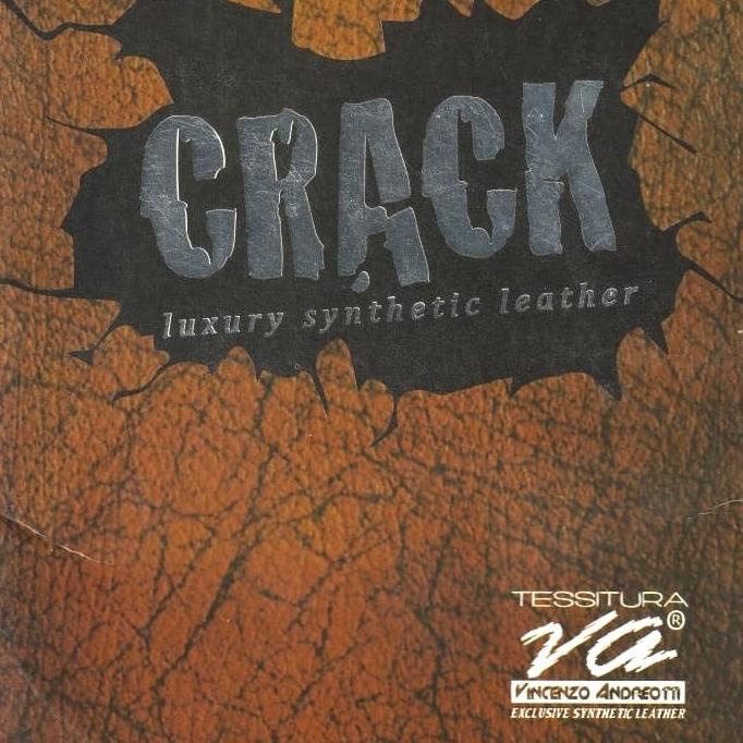 Kain Oskar Oscar / Kulit Sofa Jok Kursi Sintetis Tebal Bercak - Crack