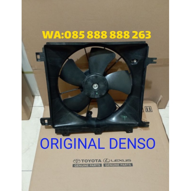 Kipas Radiator ekstra fan Toyota Avanza Veloz Xenia 2011 2012 2013 2014 Ori Denso