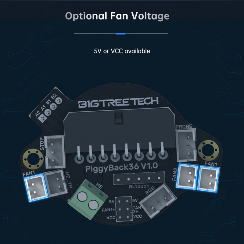 Zzz Motherboard DDB Extruder Untuk SKR2 Octopus 3D