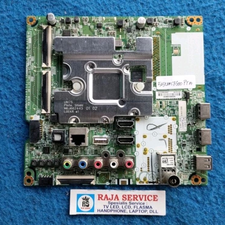 mb tv LG 55UM7600 LG 55UM7600PTA mainboard board motherboard mesin modul mobo