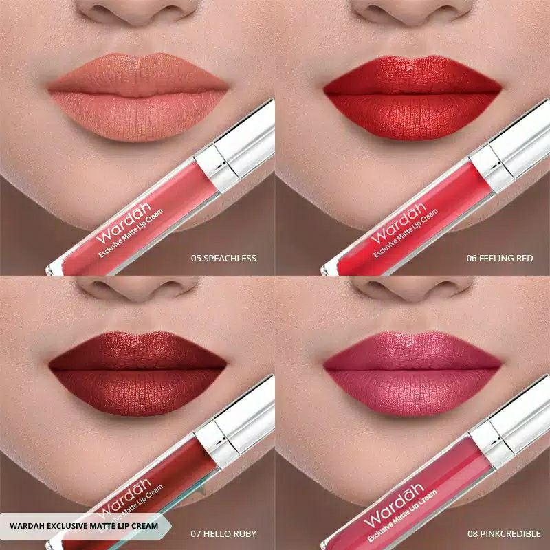 Wardah exclusive matte lipcream original