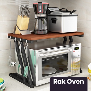 Starlight Rak Oven Microwave Minimalis  Rak Dapur  Kayu 