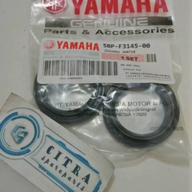 seal shock depan set vixion old new scorpio z