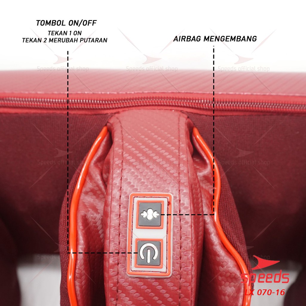 SPEEDS Alat Pijat Kaki Elektrik Bantal Pijat Kaki Alat Kesehatan Portable Foot Massager 070-16-2