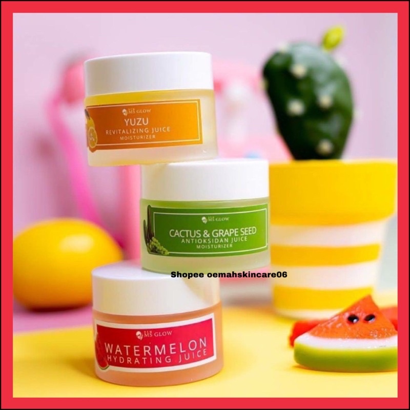 MS GLOW MOISTURIZER JUICE YUZU CACTUS WATERMELON / HYDRATING JUICE