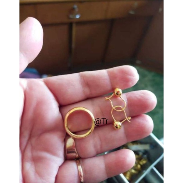 Cicin Polos Mas London LM 24K Kadar 999,9%